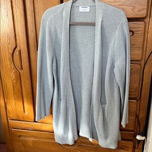 Old Navy Women's Light Gray Cardigan
